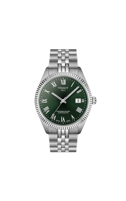 Tissot Ballade 39MM Green Date Auto Watch