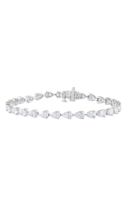 Women's Flashpoint Created Diamond 6 CTW Tennis Bracelet in 14K White Gold