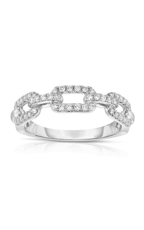 Women's Diamond Link Ring 1/3 CTW in 14K White Gold